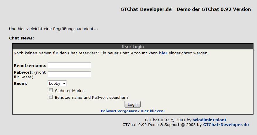GTChat-Demo 0.92