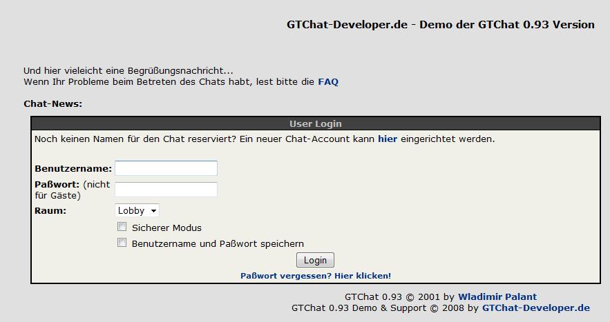 GTChat-Demo 0.93